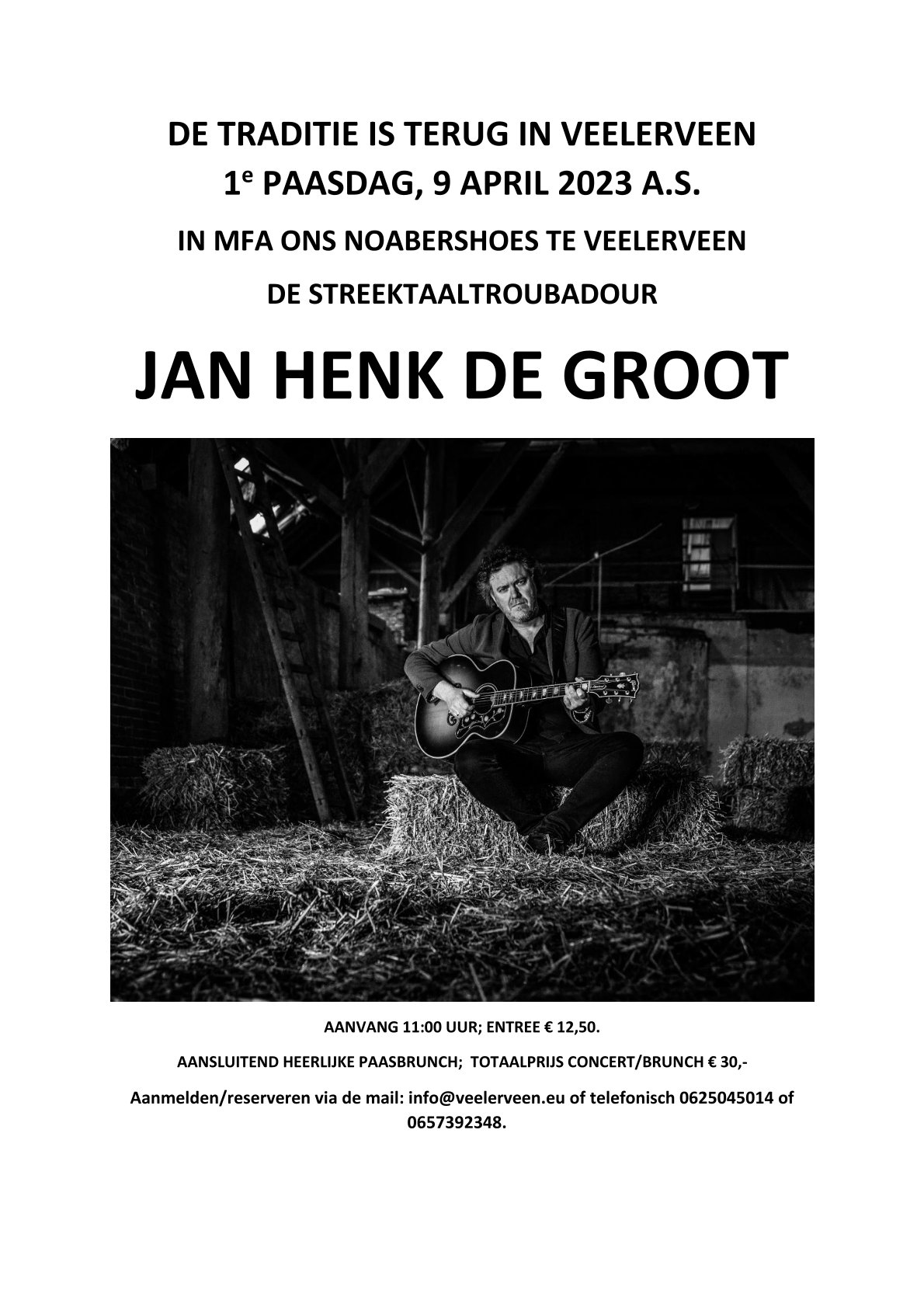 1E PAASDAG 2023 JAN HENK DE GROOT
